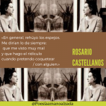 Rosario Castellanos y el recuerdo de Jaime Sabines
