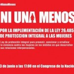 #NiUnaMenos, ni una más